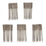Aiguilles universelles pour machine  coudre domestique 50 pices 11 / 75 12 / 80 14 / 90 16 / 100 18 ...