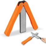 Aiguiseur diamant pliant pierre  aiguiser 400600 grit outil de cuisine et jardin