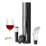 Aikaro - ouvre bouteille electrique tire bouchon screwpull automatique aliment par pile (kit)