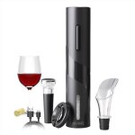Aikaro - ouvre bouteille electrique tire bouchon screwpull automatique rechargeable (kit)