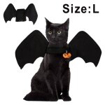 Ailes de chauve - souris pour chat costume dhalloween accessoires mignons pour chiots et chats