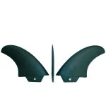 Ailerons de surf - tahe - asymtriques pour boitier fin lock - set 3 pices