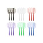 Ailettes de flchettes avec tiges en une seule pice 2ba tige et ailettes de flchette intgres accessoires ...
