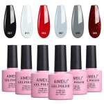 Aimeili soak off uv led vernis  ongles gel semi - permanent lot color mix / multi - colored set ensemble ...