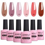 Aimeili soak off uv led vernis  ongles gel semi - permanent lot color mix / multi - colored set ensemble ...