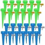 Aimoonsa kit arrosage goutte � goutte 24 pi�ces avec vannes r�glables ? arrosage automatique pour plantes ...