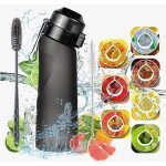 Air bouteille deau avec 7 dosettes aromatiques 650 ml sans bpa bourrettes tritan gaufres ar�mes fruits ...