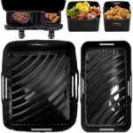 Air fryer accessoiresmoule air fryer pour moulinex ey9018 52 / 31 lcecotec cecofry duosize 9l 55 / 35lrutilis ...
