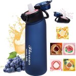 Air gourde bouteille 720 ml sans bpa5 capsules pods différentes saveurs fruitées eau 0 sucre bouchon ... Air gourde bouteille 720 ml sans bpa5 capsules pods différentes saveurs fruitées eau 0 sucre bouchon ...
