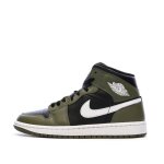 Air jordan 1 mid kaki / noir homme nike