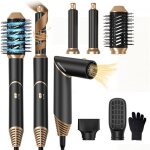 Air styler 5 en 1 air brush brosse chauffante brushing sche - cheveux ionique 5 en 1 brosse soufflante ...