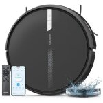 Aspirateur robot laveur airrobo g60 3000pa / 120min longue autonomie silencieux spcial pour poils danimaux ...