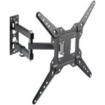 Aisens - wt55tse - 153 - support eco pivotant inclinable pour moniteur / tv 30kg (3 pivots) 23 - 55 noir ...