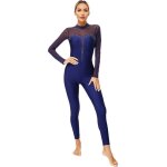 Aislor femme justaucorps gymnastique rythmique manches longues - combinaison pilates sport yoga - collante ...