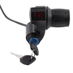 Aizhiyuan 12v - 99v vlo lectrique scooter manette des gaz poigne led affichage touche