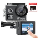 Camra sport akaso v50 elite camra sport 4k 60fps 20 millions pixels avec 32go carte mmoire noir
