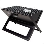 Aktive 63033 - barbecue a charbon portable et pliable en acier noir et rectangulaire avec poignee de ... Aktive 63033 - barbecue a charbon portable et pliable en acier noir et rectangulaire avec poignee de ...