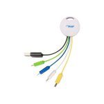 Akyga ak - ad - 51 ? adaptateur charge 5 - en - 1 usb a vers usb - c / lightning / micro / mini usb 7 ...