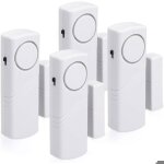 Alarme anti - intrusion pour porte / fentre scurit maison avec magntique ? lot de 4