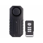 Alarme antivol - visortech - 113 db - t�l�commande sans fil - installation facile - compacte