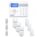 Alarme maison sans fil ice - bi 3 � 4 pi�ces mouvement + intrusion - compatible box