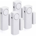 Alarme de scurit - lectronique intelligente - lot de 4 - installation facile - design discret - sans ...