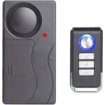 Alarme de vibration sans fil alarme vélo / moto / voiture / véhicule / porte / fenêtre son 110 db (télécommand ... Alarme de vibration sans fil alarme vélo / moto / voiture / véhicule / porte / fenêtre son 110 db (télécommand ...