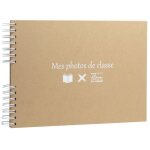 Album photo - exacompta - 16029e - couverture kraft - 50 pages - 32x22 cm