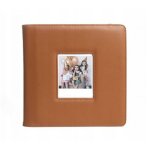Album photo - loveinstant - mod�le pour 288 photos - marron - compatible fuji instax et polaroid