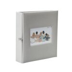 Album photos  pochettes 115 x 15 cm - 300 photos - gris clair
