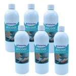 Alcool isopropylique 999° - nettoyant universel 1l - haute pureté - lot de 6 Alcool isopropylique 999° - nettoyant universel 1l - haute pureté - lot de 6