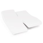 Alse protge - matelas 140 x 190 cm impermable lit lectrique france - blanc