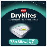 Alse protge - matelas jetable huggies drynites - bandes adhsives - super absorbant - grand format