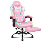 Alfordson chaise de bureau - massage led inclinable à 150° repose - pieds cuir pu hauteur réglable capacité ... Alfordson chaise de bureau - massage led inclinable à 150° repose - pieds cuir pu hauteur réglable capacité ...