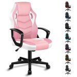 Alfordson mega chaise de bureau gaming tissu patchwork en similicuir ergonomique bureau  roulettes rglable ...
