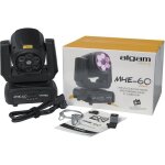 Algam lighting mhe60 - lyre wash led 6 x 15w rgbw et laser vert 200mw
