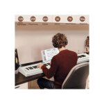 Alightup - 88 touches clavier pour piano avec midi bluetooth casque piano numérique - blanc Alightup - 88 touches clavier pour piano avec midi bluetooth casque piano numérique - blanc