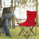 Alightup chaise de camping pliante chaise de pche fauteuil de camping avec porte - boissons et sac extrieur ...
