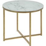 Alisma table basse ronde style contemporain en chrome doré + plateau en verre transparent imprimé marbre ... Alisma table basse ronde style contemporain en chrome doré + plateau en verre transparent imprimé marbre ...