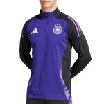 Allemagne sweat 1 / 4 zip violet homme adidas tiro 24