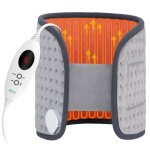 Alljoy coussin chauffant lectrique avec arrt automatique technologie de chauffage rapide pour le dos ...