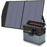 Allpowers 300w centrale lectrique portable avec 1 panneau solaire de 100 w 288 wh / 78 000 mah gnrateurs ...