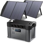 Centrale �lectrique portable - allpowers - s2000 - 1451wh - 2000w (pics 4000w) - 2x panneaux solaires ...