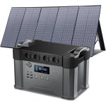 Allpowers centrale lectrique portable (s2000) 1451wh gnrateur solaire 2400w (pic 4000w) prise avec ...