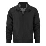 Allthemen blouson homme lger col montant jacket militaire chaud veste casual veste noir