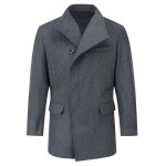 Allthemen manteau homme hiver en laine chaud mi - long parka trench coat