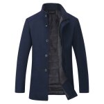 Allthemen manteau homme en laine slim fit casual court veste parka hiver chaud simple avec gilet bleu ... Allthemen manteau homme en laine slim fit casual court veste parka hiver chaud simple avec gilet bleu ...