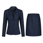 Allthemen ?veste + jupe?costume femme coupe slim ensemble de vetements costume dinterview femme ensemble ...