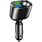 Allume cigare - 111w chargeur de voiture usb cadaptateur allume - cigare avec type c90w charge rapide66w ...
