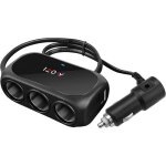 Allume - cigare multiprise - 3 prises 2 usb 120w 12v / 24v �tanche - pour voiture suv camion et gps / ...